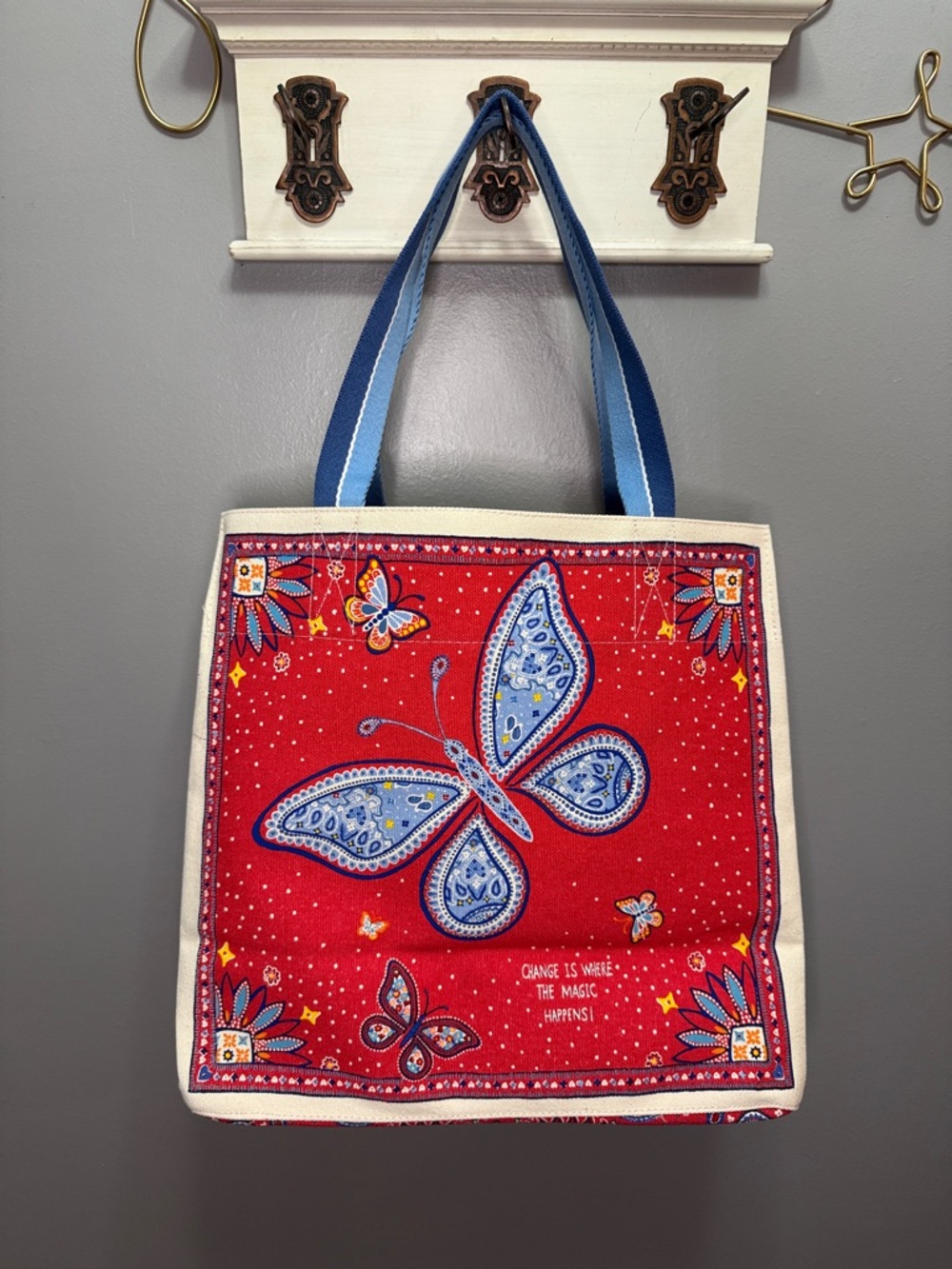NWT New Brighton Multicolor
Bandana Love Tote - Picture 4 of 8